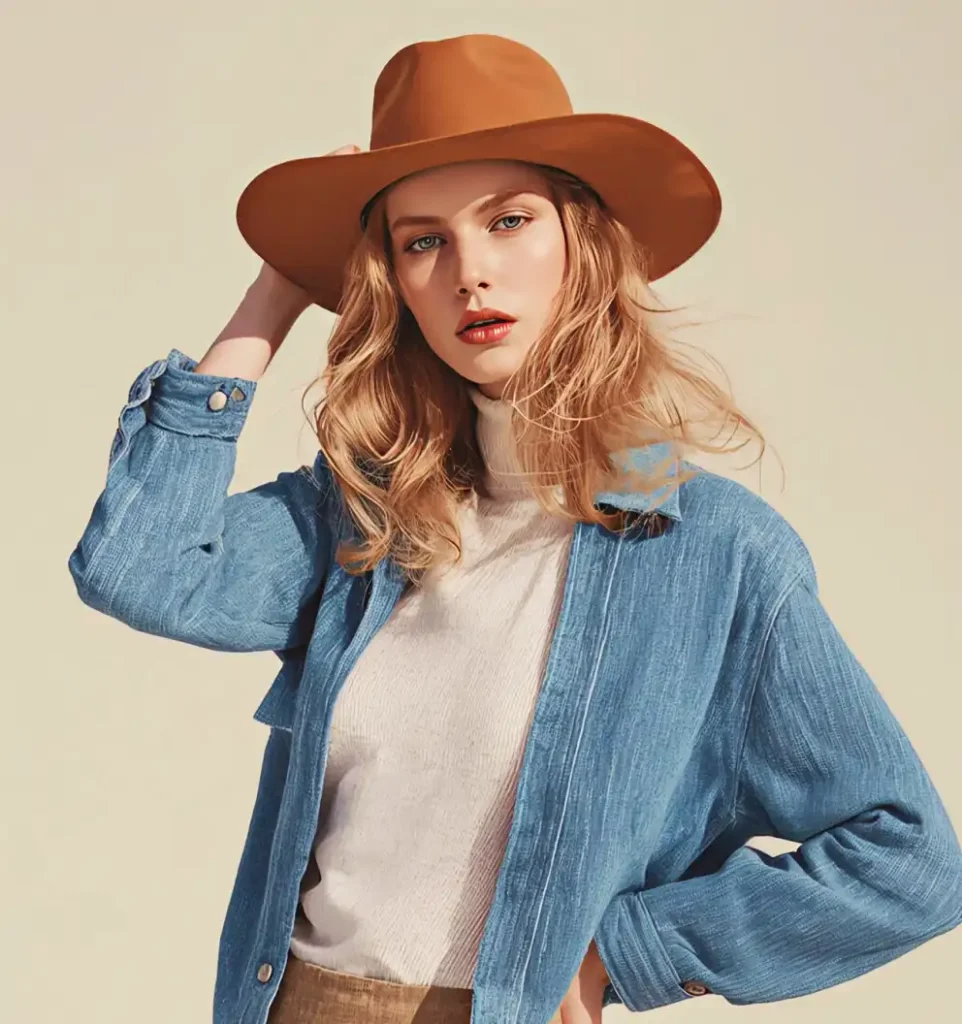 Nordic Blue Work Shirt