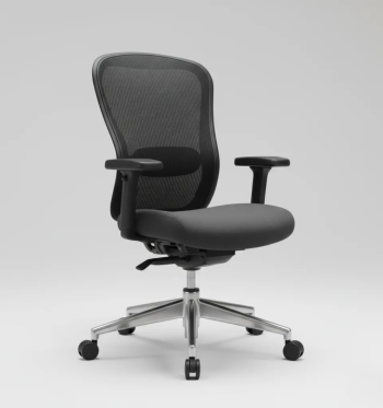ErgoFlex Mesh Office Chair with Adjustable Armrests