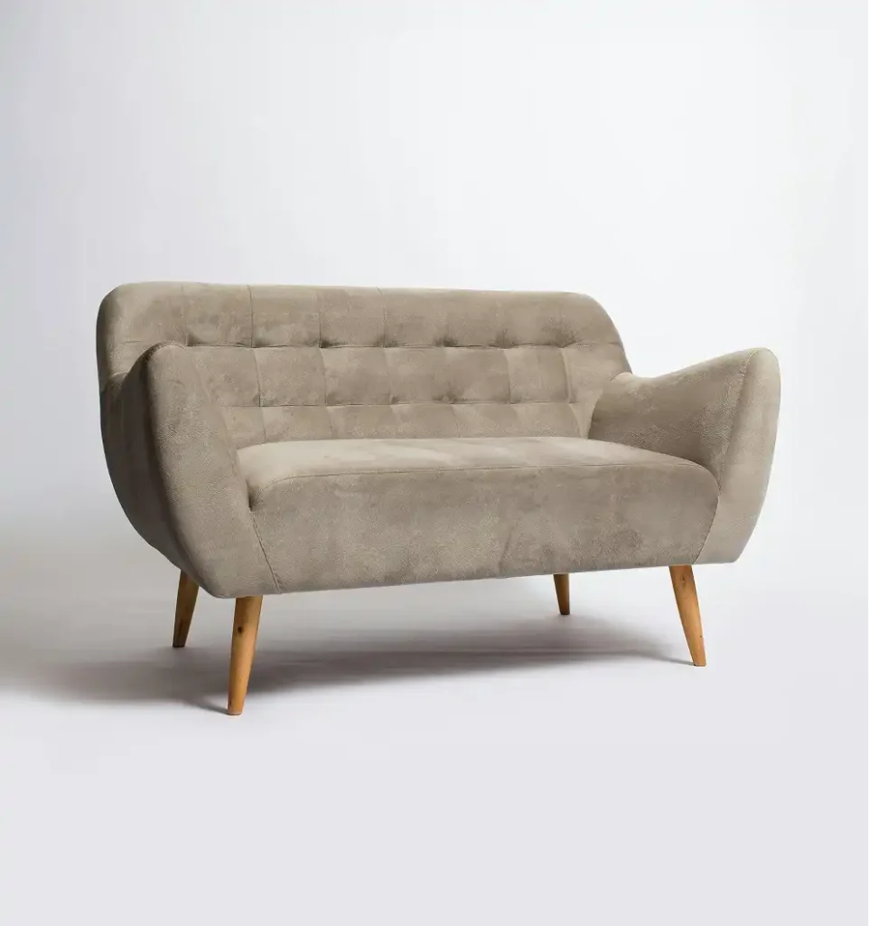 Nordic Comfort 2-Seater Fabric Sofa
