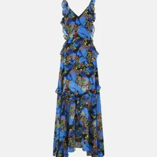 Blue Floral Dress