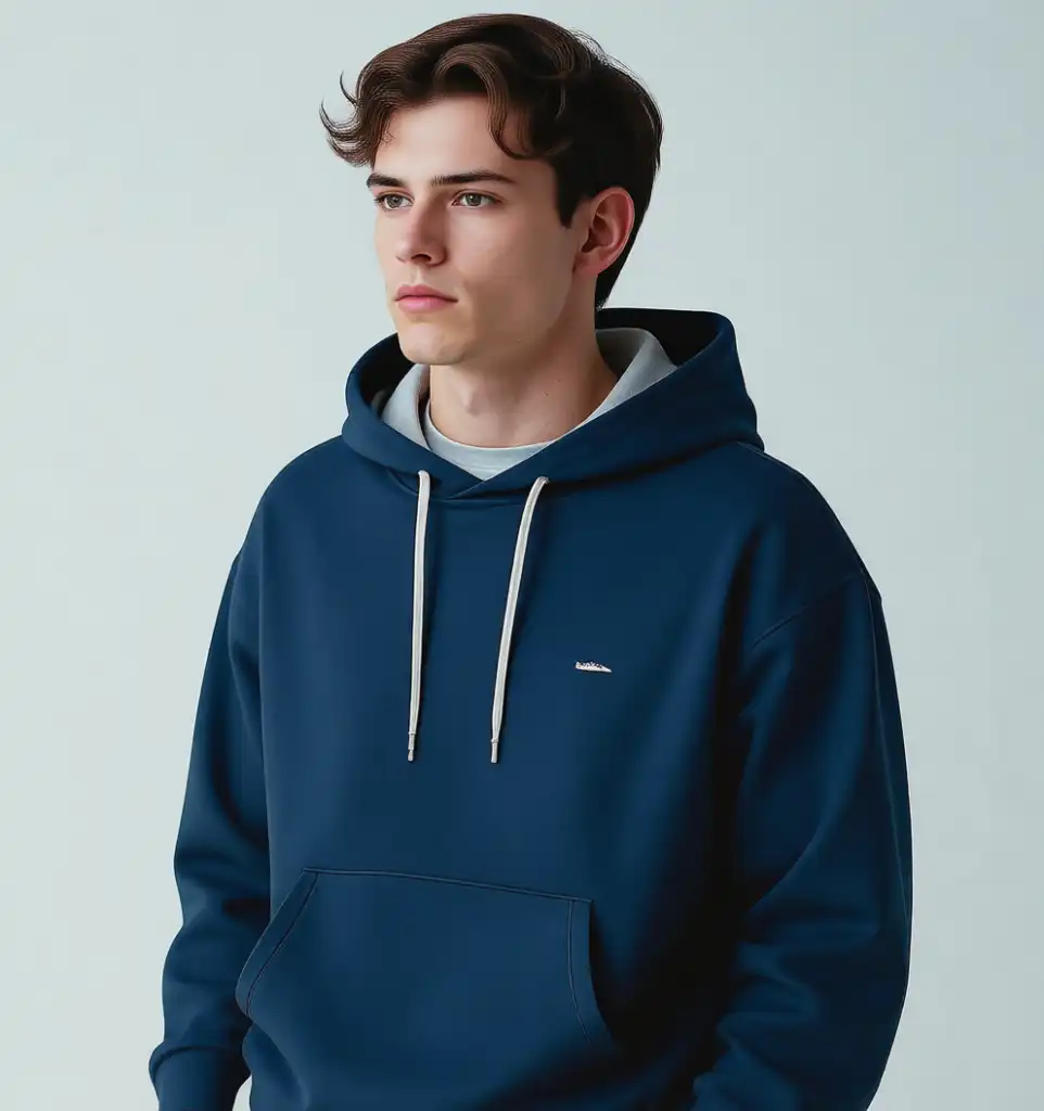 Midnight Blue Essential Hoodie