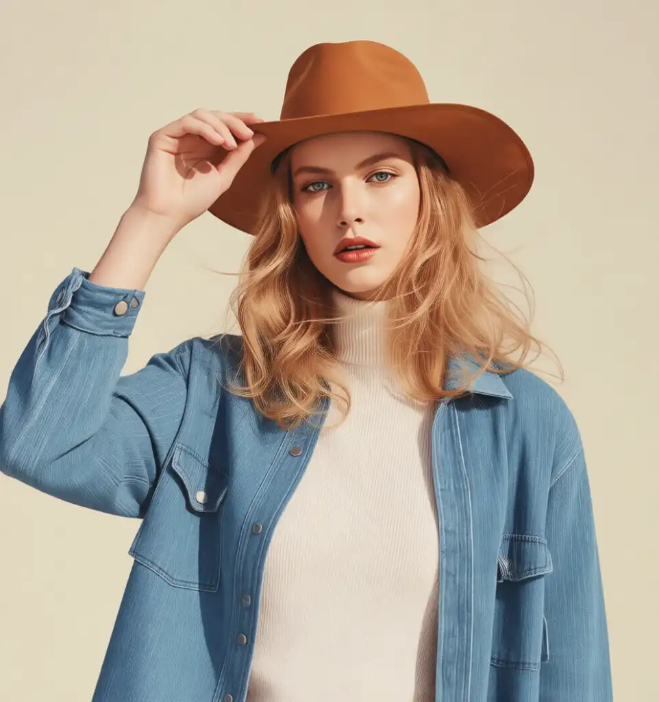 Nordic Blue Work Shirt