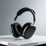 Sleek Black Headphones