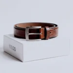 Classic Leather Look Casual Men Belt